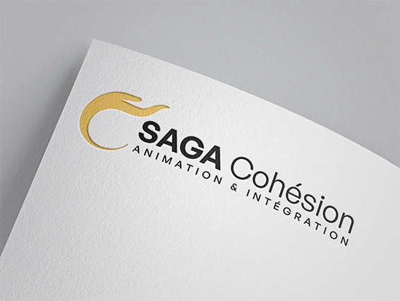 logo saga cohésion intégration et animation, Intégration Savièse
