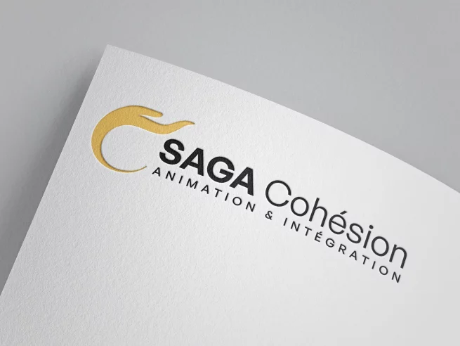 logo saga cohésion intégration et animation, Intégration Savièse
